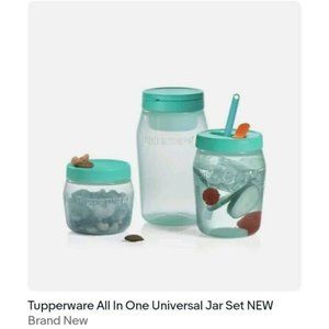COPY - Tupperware All In One Universal Jar Set NEW